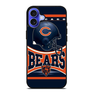 CHICAGO BEARS FOOTBALL iPhone 16 Case Cover