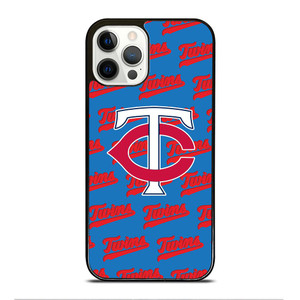 MINNESOTA TWINS MLB LOGO iPhone 12 Pro Case Cover