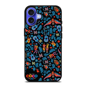 COCO GUITAR COLLAGE iPhone 16 Case Cover
