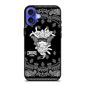 CROOKS AND CASTLES STYLE iPhone 16 Case Cover