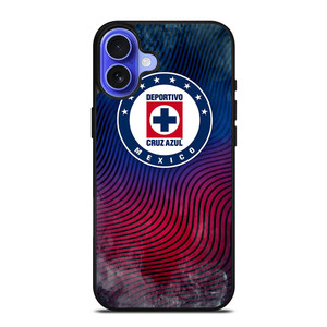 CRUZ AZUL DEPORTIVO FUTBOL CLUB iPhone 16 Case Cover