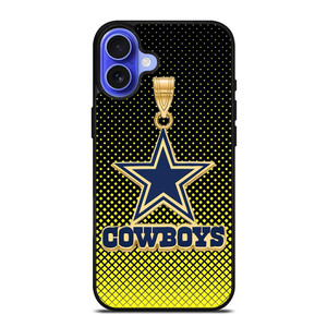 DALLAS COWBOYS LOGO GOLD iPhone 16 Case Cover DALLAS COWBOYS LOGO GOLD iPhone 16 Case Cover