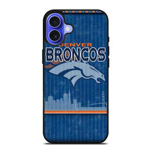 DENVER BRONCOS SKYLINE iPhone 16 Case Cover