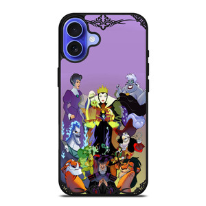 DISNEY PRINCESS VILLAINS 1 iPhone 16 Case Cover DISNEY PRINCESS VILLAINS 1 iPhone 16 Case Cover