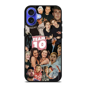 DOBRE BROTHERS TEAM 10 COLLAGE iPhone 16 Case Cover DOBRE BROTHERS TEAM 10 COLLAGE iPhone 16 Case Cover