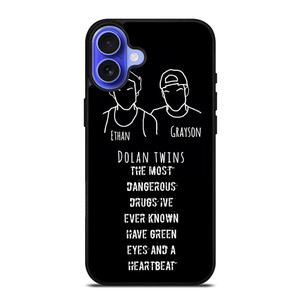 DOLAN TWINS SILHOUETTE iPhone 16 Case Cover DOLAN TWINS SILHOUETTE iPhone 16 Case Cover