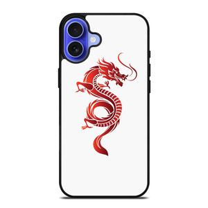 DRAGON RED iPhone 16 Case Cover