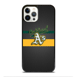 OAKLAND ATHLETICS METAL LOGO iPhone 12 Pro Case Cover OAKLAND ATHLETICS METAL LOGO iPhone 12 Pro Case Cover