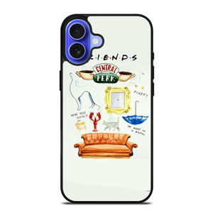 FRIENDS CENTRAL PERK ART iPhone 16 Case Cover