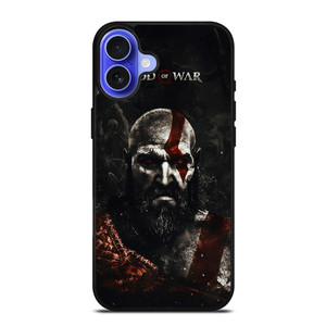 GOD OF WAR KRATOS ART iPhone 16 Case Cover