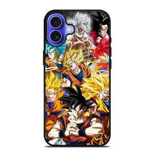 GOKU DRAGON BALL ALL SUPER SAIYAN iPhone 16 Case Cover GOKU DRAGON BALL ALL SUPER SAIYAN iPhone 16 Case Cover