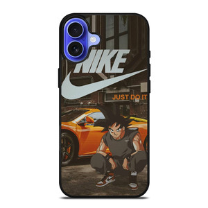 GOKU DRAGON BALL NIKE iPhone 16 Case Cover GOKU DRAGON BALL NIKE iPhone 16 Case Cover