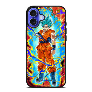 GOKU SUPER SAIYA BLUE 2 iPhone 16 Case Cover GOKU SUPER SAIYA BLUE 2 iPhone 16 Case Cover