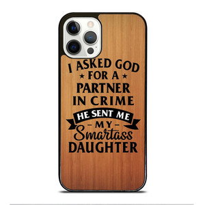 PARTNER IN CRIME DAUGHTER iPhone 12 Pro Case Cover PARTNER IN CRIME DAUGHTER iPhone 12 Pro Case Cover