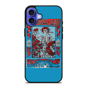GRATEFUL DEAD SKULL iPhone 16 Case Cover GRATEFUL DEAD SKULL iPhone 16 Case Cover