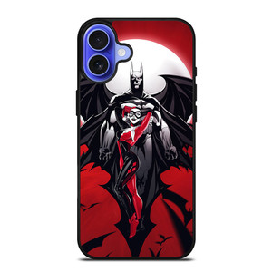 HARLEY QUINN AND BATMAN iPhone 16 Case Cover HARLEY QUINN AND BATMAN iPhone 16 Case Cover