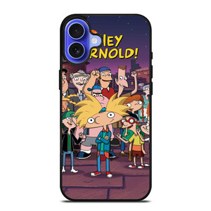 HEY ARNOLD CARTOON iPhone 16 Case Cover