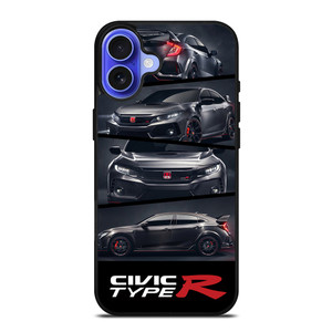 HONDA CIVIC CAR LOGO iPhone 16 Case Cover