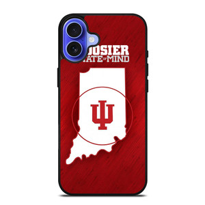 HOOSIER STATE OF MIND INDIANA BASKETBALL LOGO iPhone 16 Case Cover