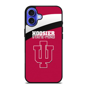 HOOSIER STATE OF MIND INDIANA ICON iPhone 16 Case Cover
