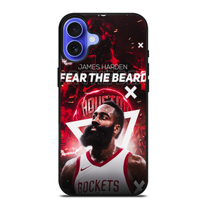 HOUSTON ROCKETS JAMES HARDEN iPhone 16 Case Cover
