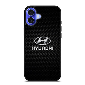 HYUNDAI METAL LOGO iPhone 16 Case Cover