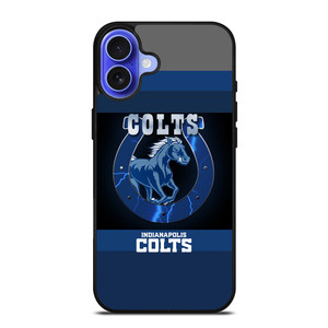 INDIANAPOLIS COLTS NFL LOGO iPhone 16 Case Cover
