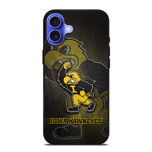 IOWA HAWKEYES 2 iPhone 16 Case Cover