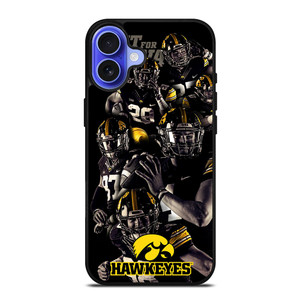 IOWA HAWKEYES FOOTBALL iPhone 16 Case Cover