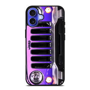 JEEP WRANGLER PURPLE iPhone 16 Case Cover