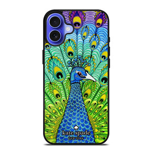 KATE SPADE PEACOCK iPhone 16 Case Cover KATE SPADE PEACOCK iPhone 16 Case Cover