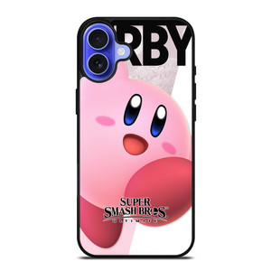 KIRBY SUPER SMASH BROS iPhone 16 Case Cover KIRBY SUPER SMASH BROS iPhone 16 Case Cover