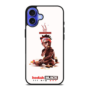 KODAK BLACK WSHH PAC iPhone 16 Case Cover