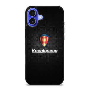 KOENIGSEGG CARBON LOGO iPhone 16 Case Cover