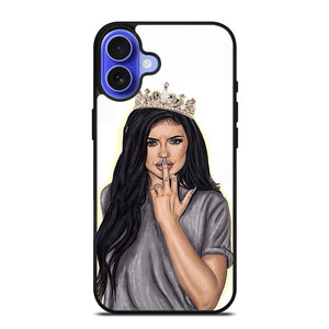 KYLIE JENNER QUEEN iPhone 16 Case Cover