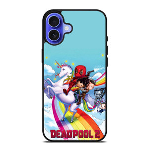 LISA FRANK DEADPOOL iPhone 16 Case Cover