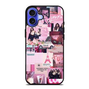 LITTLE MIX PINK COLLAGE iPhone 16 Case Cover LITTLE MIX PINK COLLAGE iPhone 16 Case Cover
