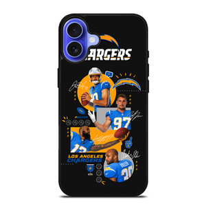 LOS ANGELES CHARGERS FOOTBALL TEAM iPhone 16 Case Cover