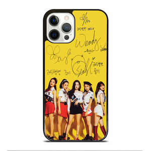 RED VELVET SIGNATURE iPhone 12 Pro Case Cover