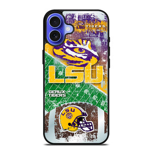 LSU TIGERS GEAUX iPhone 16 Case Cover LSU TIGERS GEAUX iPhone 16 Case Cover