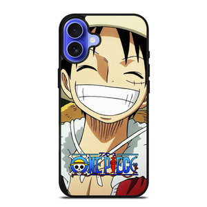 LUFFY ONE PIECE ANIME iPhone 16 Case Cover
