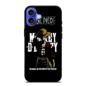 LUFFY ONE PIECE QUOTE iPhone 16 Case Cover