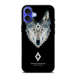 MARCELO BURLON WOLF iPhone 16 Case Cover