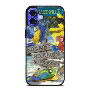 MARGARITAVILLE JIMMY BUFFETT'S 3 iPhone 16 Case Cover