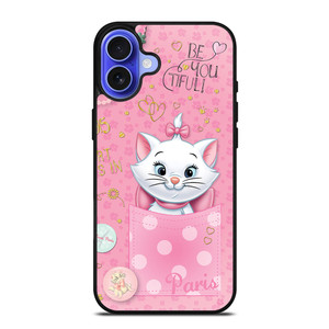 MARIE THE ARISTOCATS CAT POCKET iPhone 16 Case Cover MARIE THE ARISTOCATS CAT POCKET iPhone 16 Case Cover