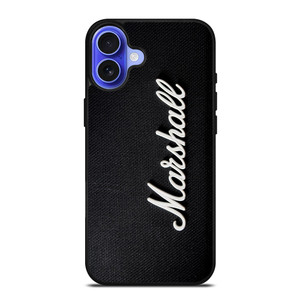 MARSHALL AMP LOGO iPhone 16 Case Cover MARSHALL AMP LOGO iPhone 16 Case Cover