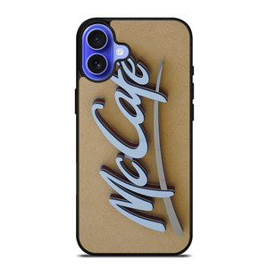 MCCAFE EMBLEM iPhone 16 Case Cover