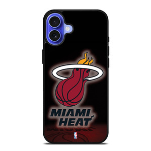 MIAMI HEAT 1 iPhone 16 Case Cover