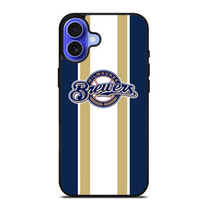 MILWAUKEE BREWERS STRIPE iPhone 16 Case Cover MILWAUKEE BREWERS STRIPE iPhone 16 Case Cover