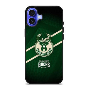 MILWAUKEE BUCKS BASKETBALL iPhone 16 Case Cover MILWAUKEE BUCKS BASKETBALL iPhone 16 Case Cover